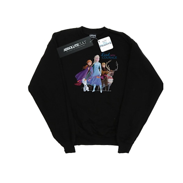 Disney Herr Frozen 2 Lead With Courage Sweatshirt 5XL Svart Black 5XL