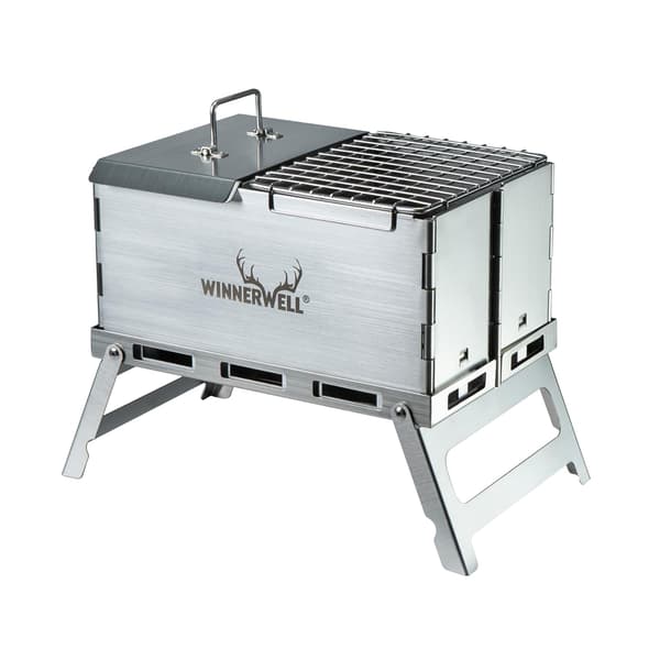 Winnerwell Logo Campinggrill One Size Silver Silver One Size