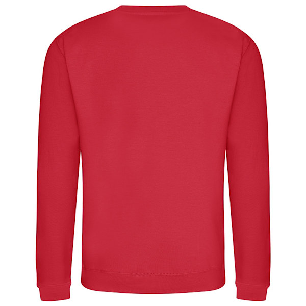 AWDis Unisex Just Hoods Sweatshirt 5XL Eldröd Fire Red 5XL
