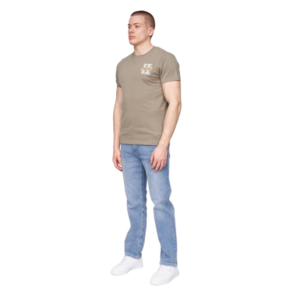 Henleys Herr Breeze Raka Jeans 32L Ljus Tvätt Light Wash 32L