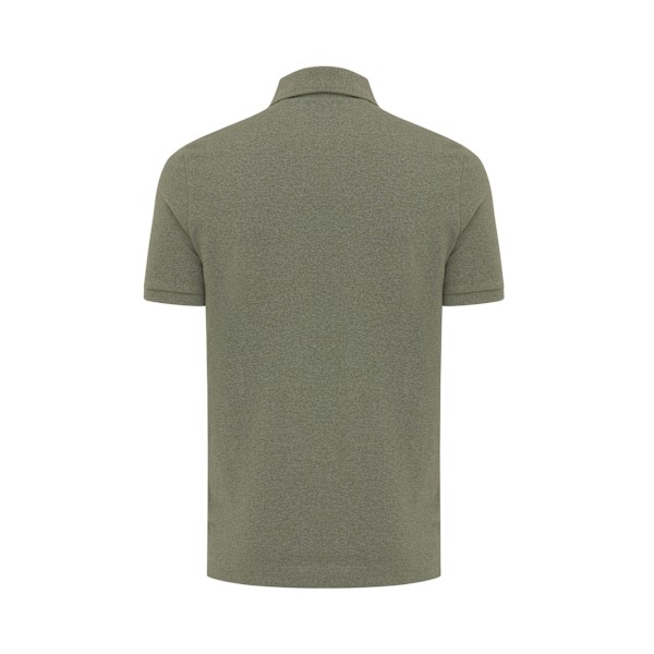 Iqoniq Yosemite Pikétröja för män 5XL Ljunggrön Heather Green 5XL