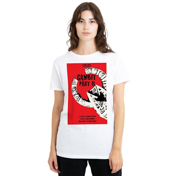 Star Trek Unisex Vuxen The Next Generation Säsong 7 Avsnitt 5 T White M