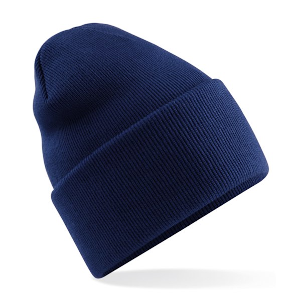 Beechfield Unisex Vuxen Original Uppvikt Manschett Mössa En Storlek Oxford Navy One Size