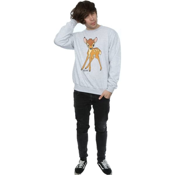 Bambi Dam/Dam Classic Heather Sweatshirt XL Grå Grey XL