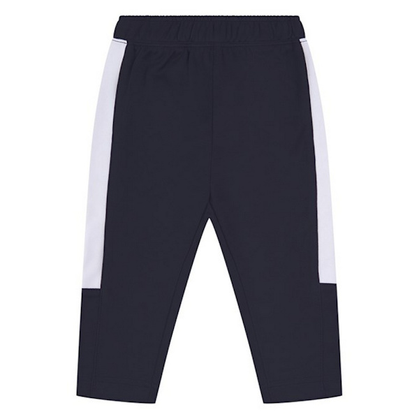 Larkwood Baby Contrast Tracksuit Bottoms 24-36 Månader Marinblå/Vit Navy/White 24-36 Months