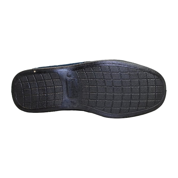 Goodyear Harrison Tweed Slippers för män, 8 UK, marinblå Navy 8 UK