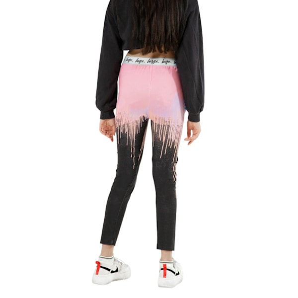 Hype Girls Dark Pastel Drips Leggings 11-12 år Flerfärgad Multicoloured 11-12 Years