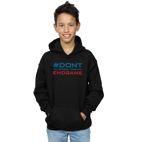 Marvel Boys Avengers Endgame Don´t Spoil The Endgame Hoodie 5-6 Black 5-6 Years