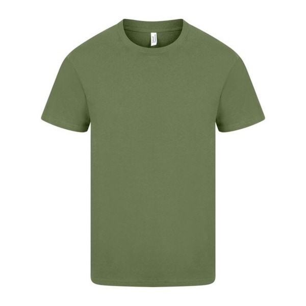 Casual Classic Herr Ringspun Tee 3XL Militärgrön Military Green 3XL