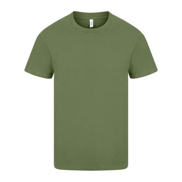 Casual Classic Mens Ringspun Tee XL Militärgrön Military Green XL