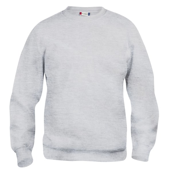 Clique Unisex Vuxen Basic Rund Hals Sweatshirt L Ash Ash L