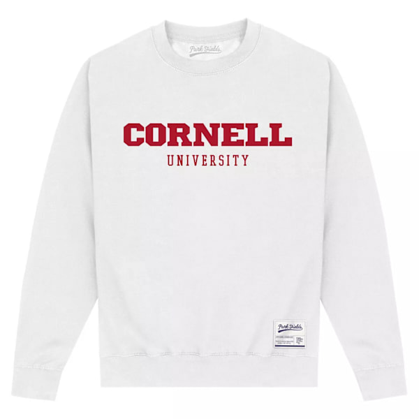 Cornell University Unisex Script Sweatshirt S Vit White S