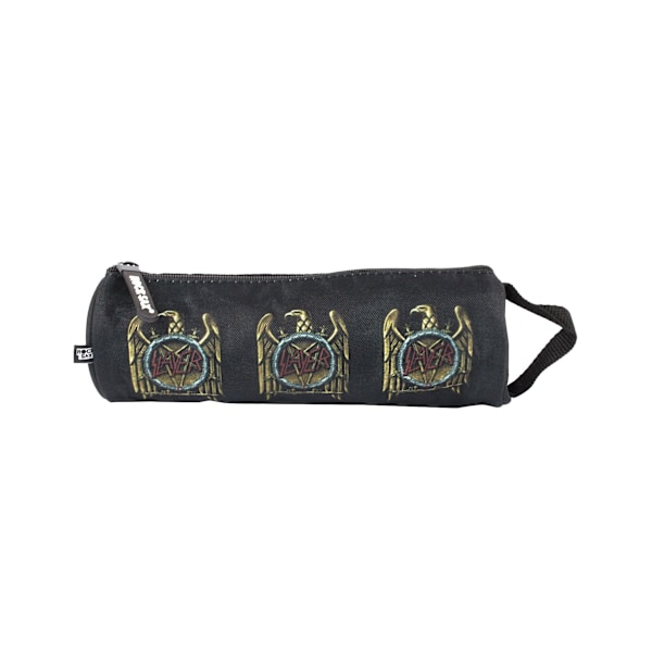 Rock Sax Gold Eagle Slayer Pennfodral One Size Svart/Guld/Röd Black/Gold/Red One Size