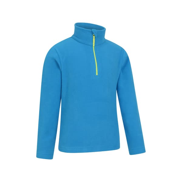 Mountain Warehouse Barn/Barn Camber II Half Zip Fleece Jacka Cobalt 7-8 Years