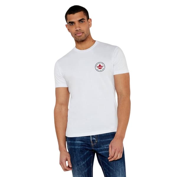 DSquared2 Unisex Vuxen Casual T-shirt i Bomull L Vit White L