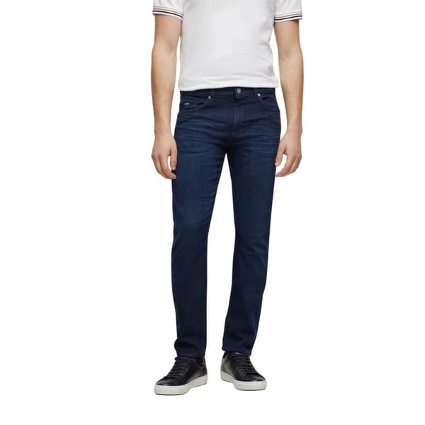 Boss Herr Delaware Slim Jeans 33XL Marinblå Navy 33XL