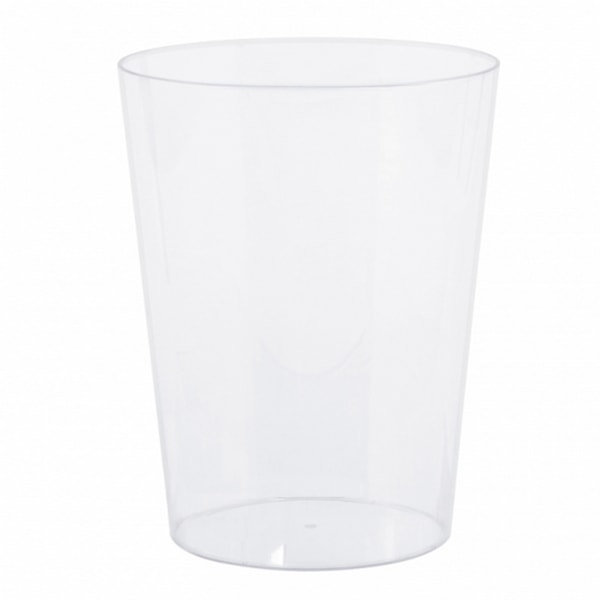 Amscan Cylinder för matpresentation i plast Stor Klar Clear Large