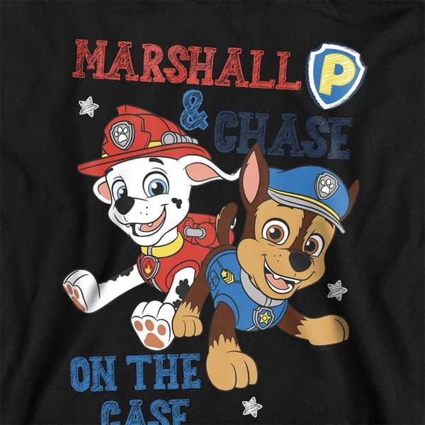 Paw Patrol Barn/Barn Ruff Ruff Rescue Heather Pullover Hoo Black 9-11 Years