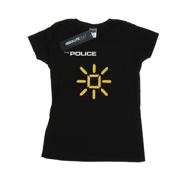 The Police Womens/Ladies Invisible Sun Cotton T-Shirt S Black Black S