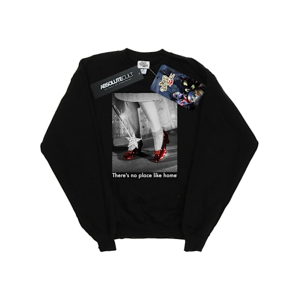 Trollkarlen från Oz Flickor Rubin Tofflor Foto Sweatshirt 9-11 År Black 9-11 Years