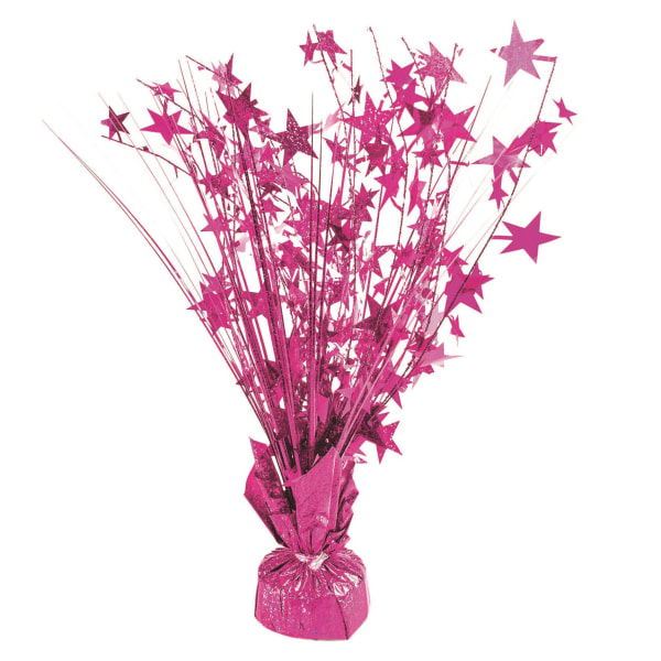 Bristol Novelty Stars Balloon Weight One Size Hot Pink Hot Pink One Size