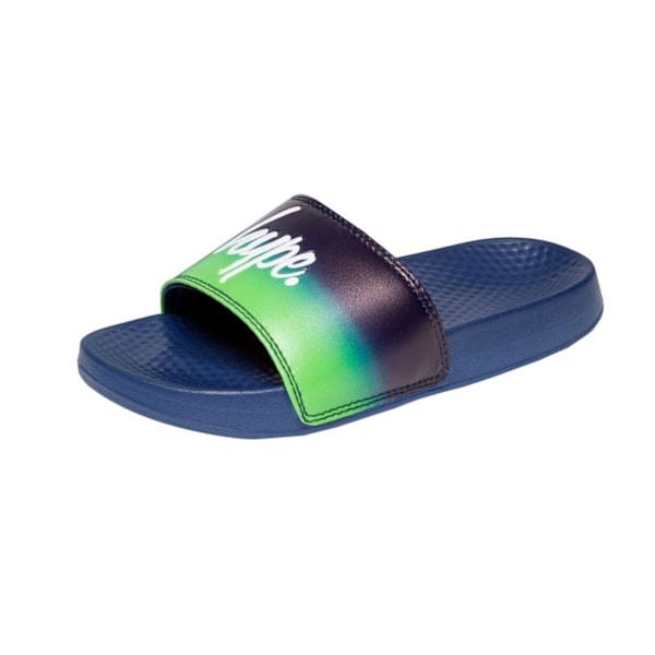 Hype Barn/Barn Speckle Fade Sliders 12 UK Barn Grön/Blå Green/Blue/Black 12 UK Child