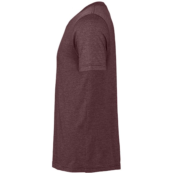 Bella + Canvas Unisex Heather CVC T-shirt S Heather Maroon Heather Maroon Red S
