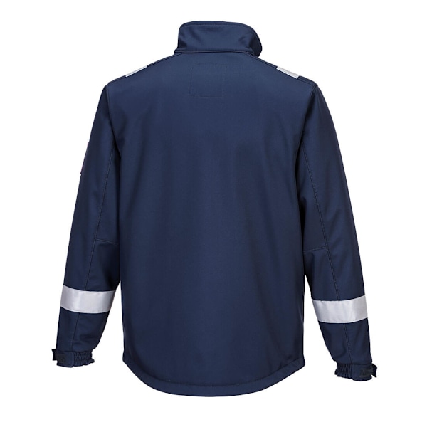 Portwest Herr Modaflame Softshell Jacka M Marinblå Navy M