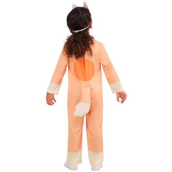 Bluey Barn/Barn Bingo Klassisk Kostymset 4 år Beige/Or Beige/Orange 4 Years