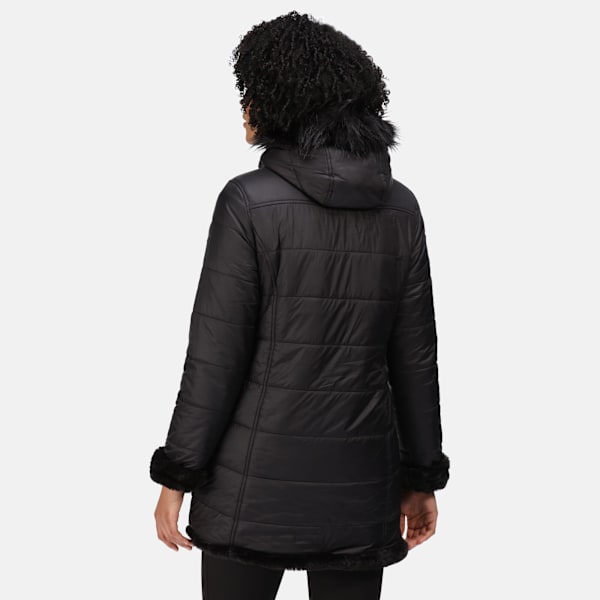 Regatta Dam/Kvinnor Charlize Isolerad Parka 10 UK Svart Black 10 UK