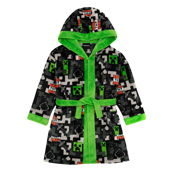 Minecraft Pojkar Creeper TNT Badrock 13-14 År Svart/Grön Black/Green/Grey 13-14 Years