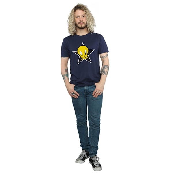 Looney Tunes Tweety Pie Star T-shirt L Marinblå Navy Blue L