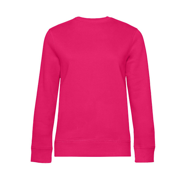 B&C Dam/Dam Queen Crew Neck Tröja XS Magenta Rosa Magenta Pink XS