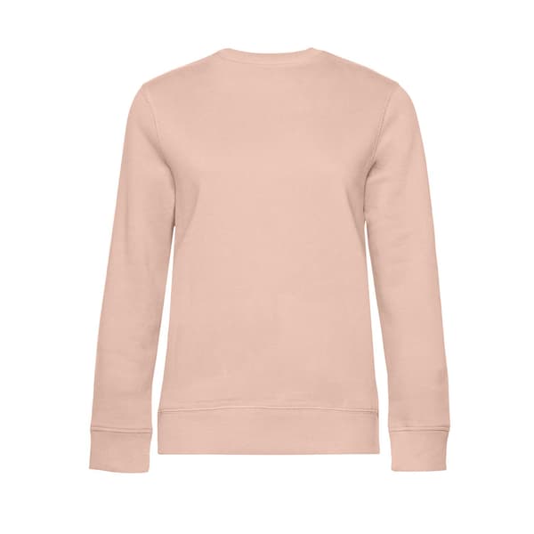 B&C Dam/Dam Queen Crew Neck Tröja S Soft Rose Soft Rose S
