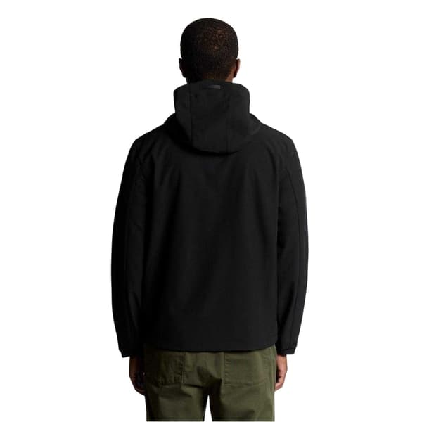 Lyle & Scott Herr Soft Shell Jacka med Dragkedjeficka XL Lack Lacquer XL