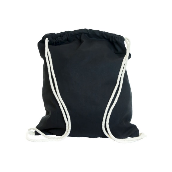 United Bag Store Bomull Dragsko Väska One Size Svart Black One Size