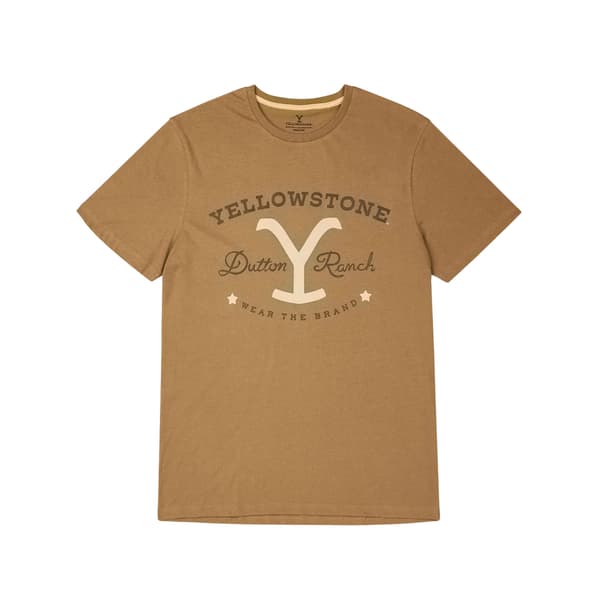 Yellowstone herrlogotypyjamas L marinblå/brun Navy/Brown L