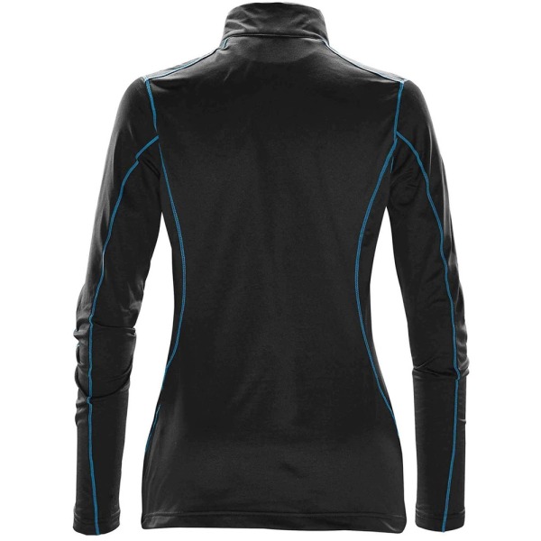 Stormtech Pulse Fleece Pullover för män 2XL Svart/Electric Blue Black/Electric Blue 2XL