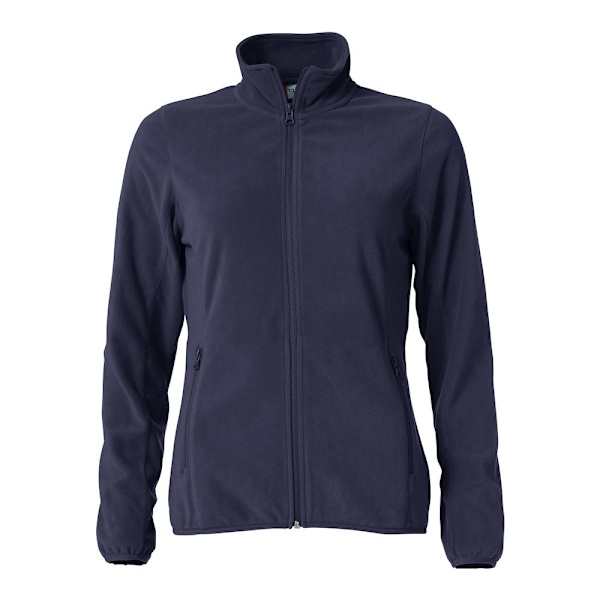 Clique Dam/Kvinna Basic Microfleece Jacka XXL Mörkblå Dark Navy XXL