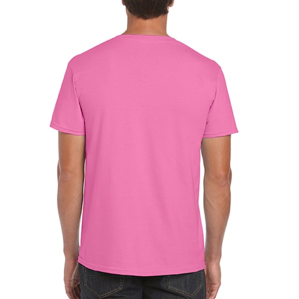 Gildan Herr Soft Style Ringspun T-shirt S Azalea Azalea S