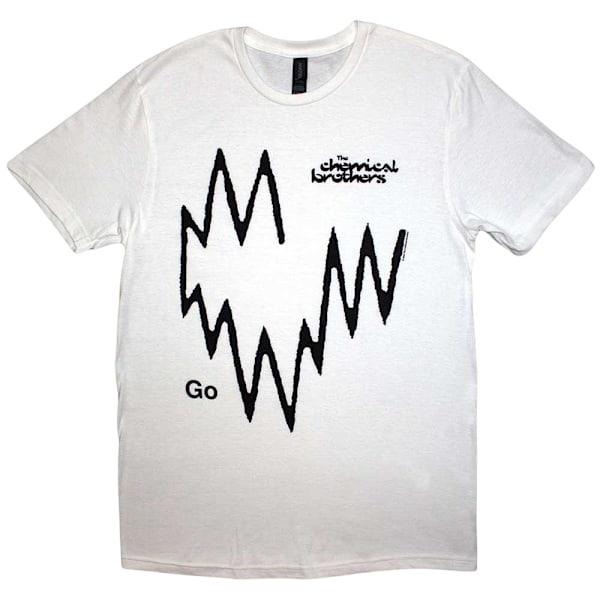 The Chemical Brothers Unisex Vuxen Go T-Shirt XXL Vit White XXL