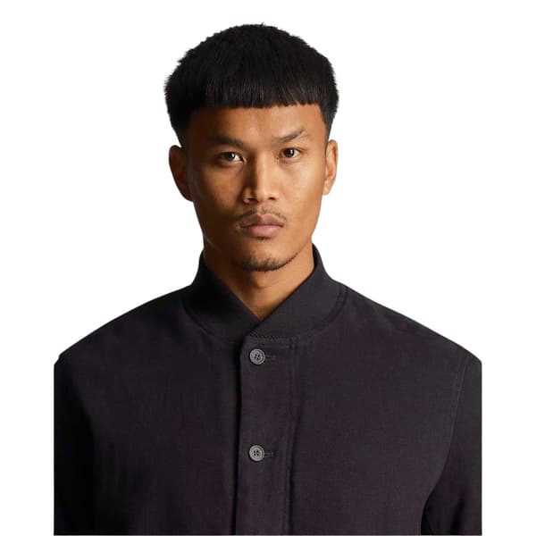 Lyle & Scott Herrar Kragad Bomberjacka S Mörkblå Dark Navy S