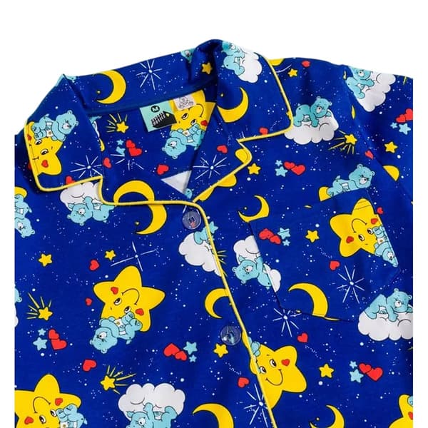 Care Bears Retro Lång Pyjamas Set för Dam M R Blå Blue M R
