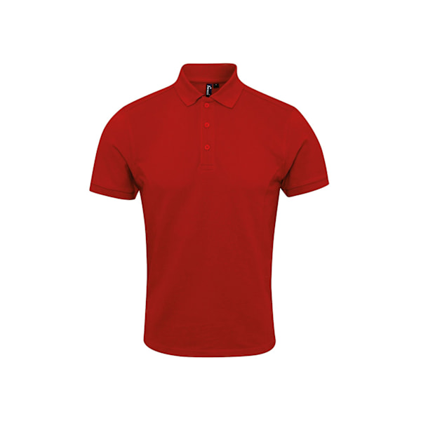 Premier Mens Coolchecker Plus Pique Polo Med CoolPlus 6XL Röd Red 6XL