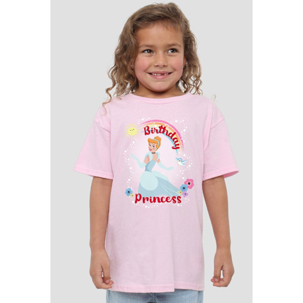 Askungen Barn/Kids Födelsedag Prinsessa T-Shirt 9-10 År Pink 9-10 Years