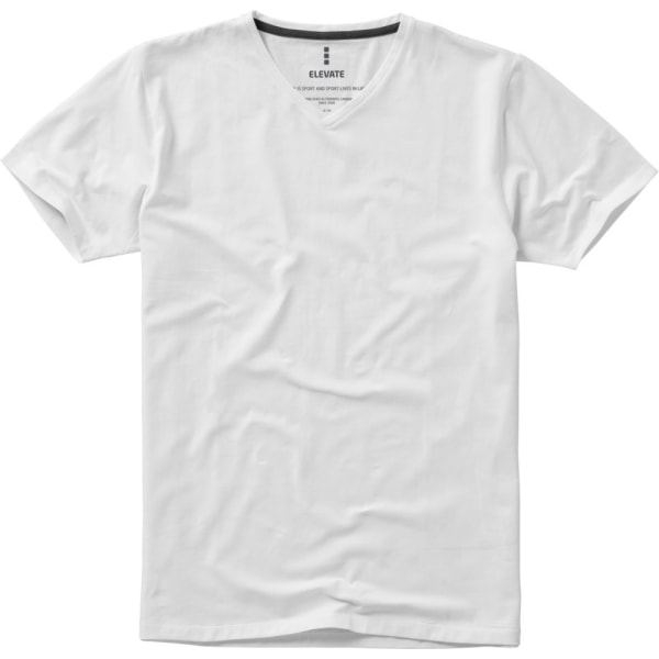 Elevate Mens Kawartha kortärmad T-shirt M Vit White M