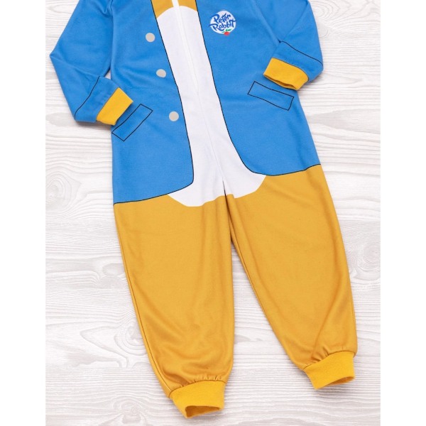 Peter Rabbit Barnkläder/Barn 3D Öron Pyjamas 12-18 Månader Blå Blue/White/Yellow 12-18 Months