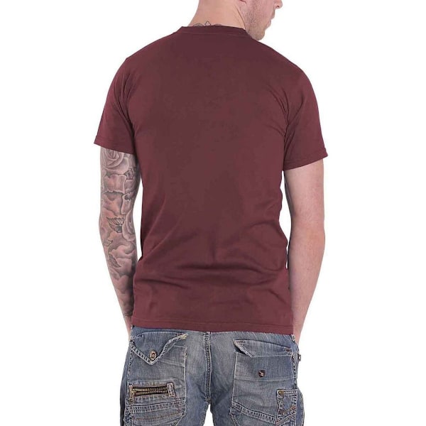 Bob Marley Unisex Adult Smokin Circle Bomull T-shirt L Brun Brown L