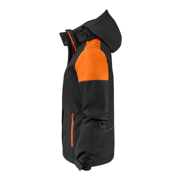 Printer Dam/Dam Vadderad Softshelljacka M Svart/Orange Black/Orange M