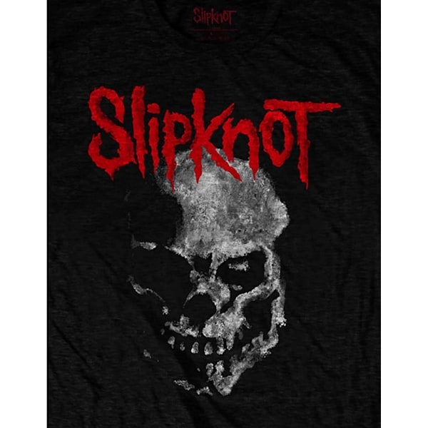 Slipknot Unisex Adult .5: The Gray Chapter Skull T-Shirt S Blac Black S